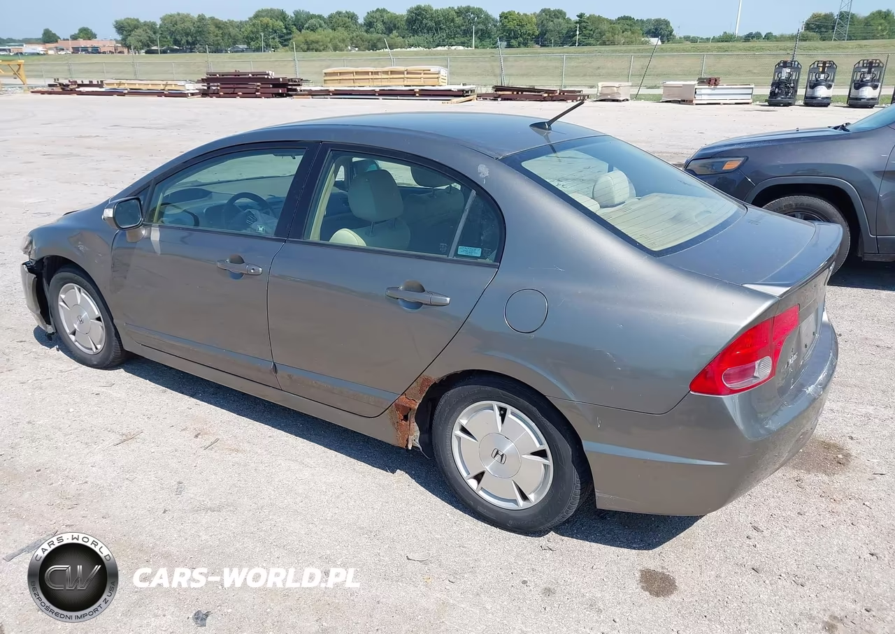 2007 Honda Civic Hybrid VIN:JHMFA36227S023956 - 3