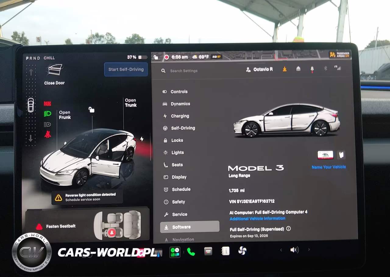 2026 Tesla Model 3 Premium Rear-Wheel Drive-Rear-Wheel Drive VIN:5YJ3E1EA9TF163712 - 7
