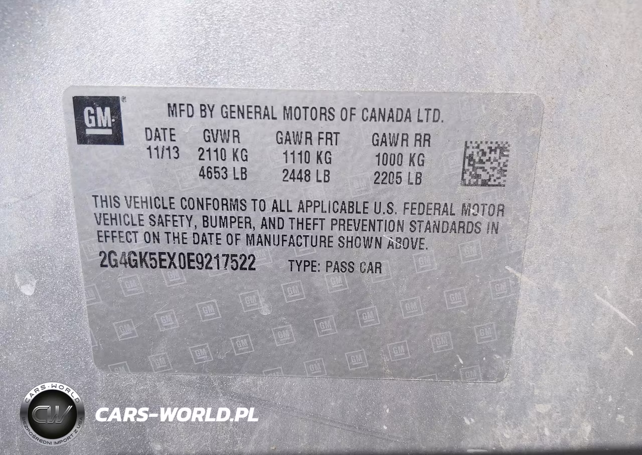2014 Buick Regal Turbo VIN:2G4GK5EX0E9217522 - 9