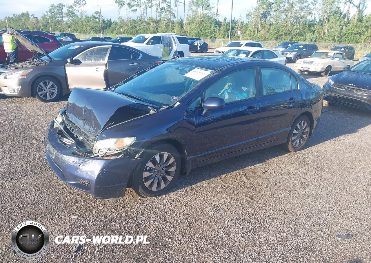 2009 Honda Civic Ex VIN:19XFA16869E010689 - 2