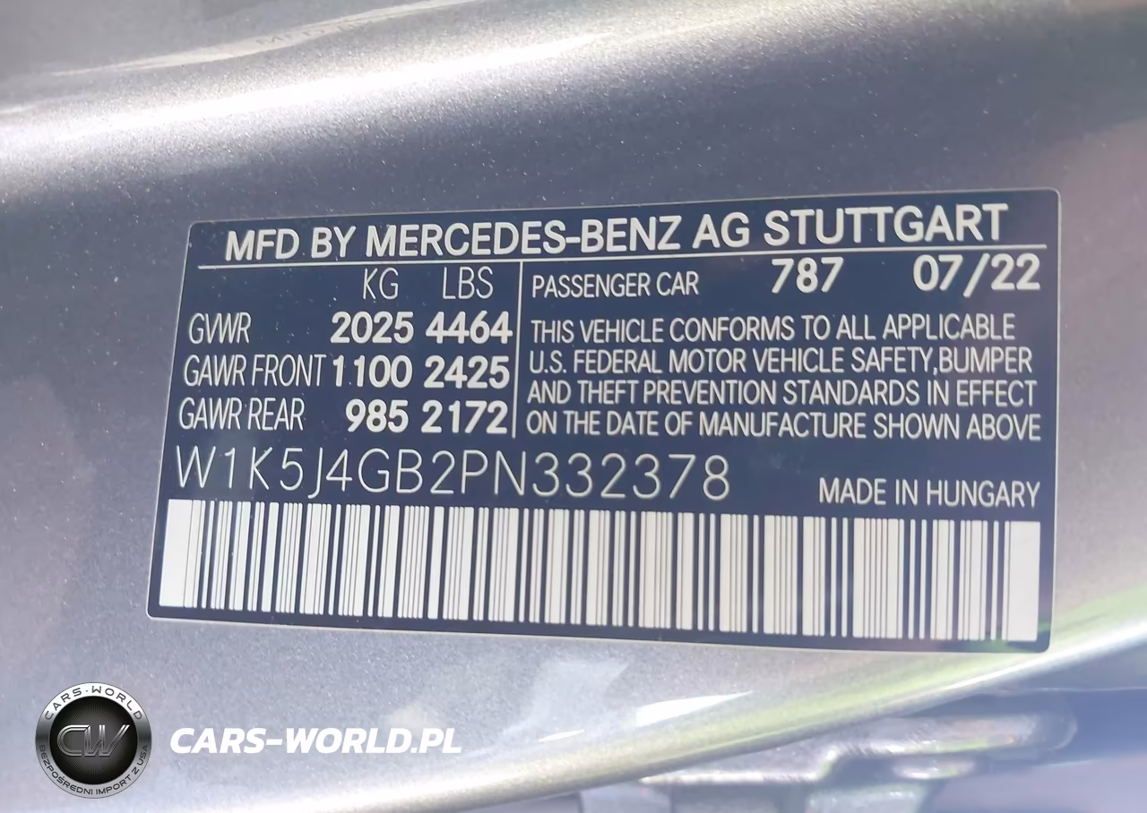 2023 Mercedes-Benz Cla 250 Coupe VIN:W1K5J4GB2PN332378 - 9