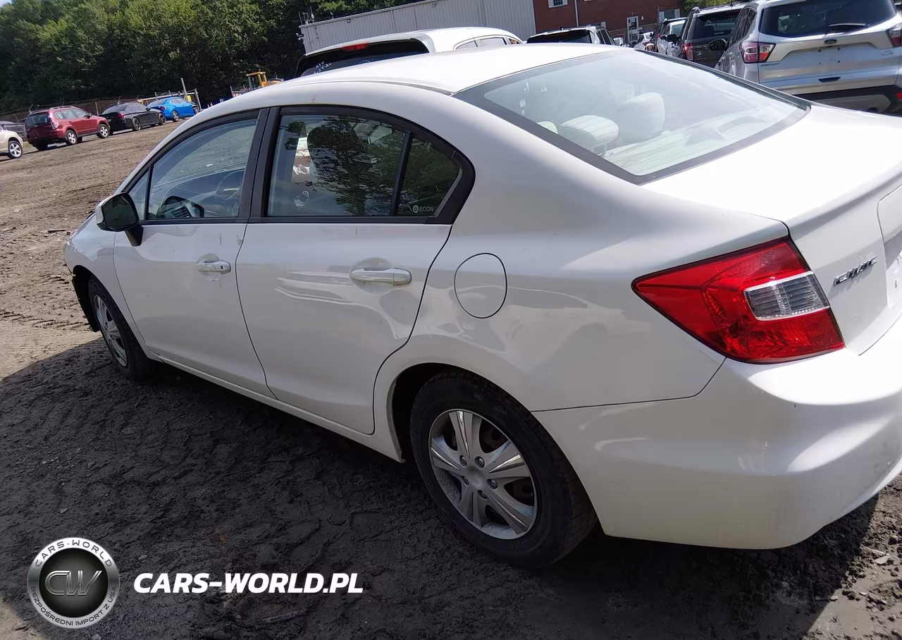 2012 Honda Civic Lx VIN:19XFB2F54CE025918 - 3