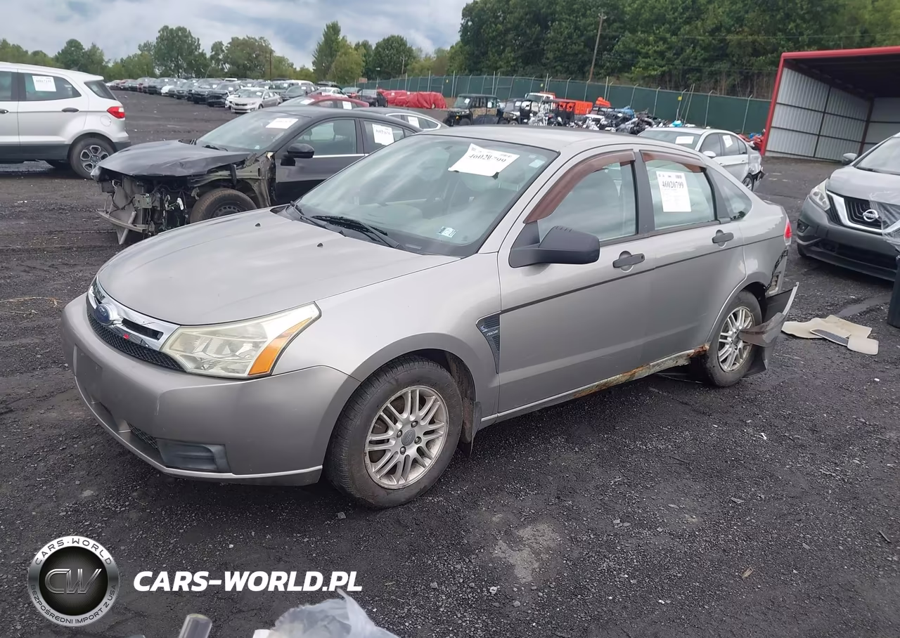 2008 Ford Focus Se VIN:1FAHP35N38W182912 - 2