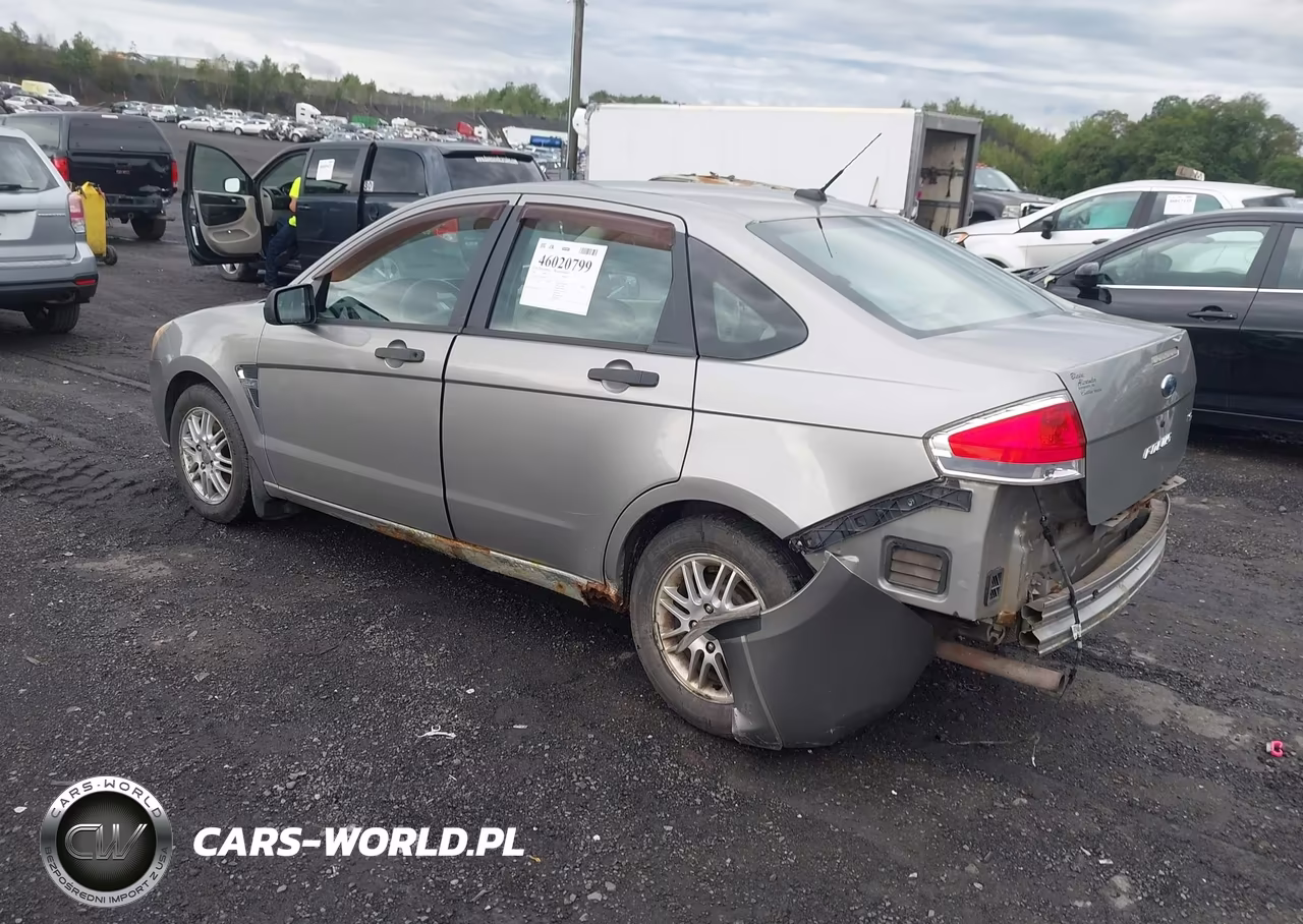 2008 Ford Focus Se VIN:1FAHP35N38W182912 - 3