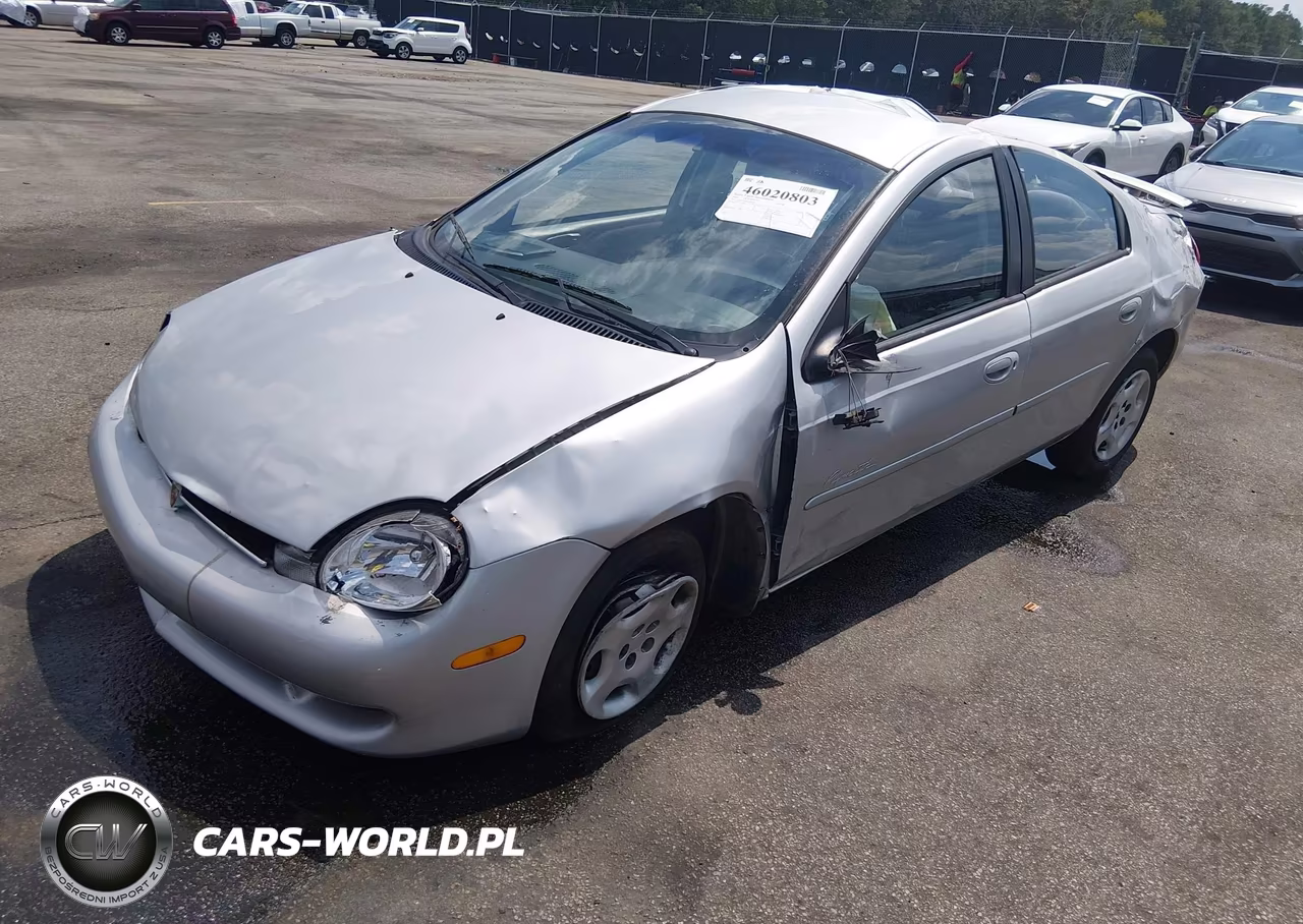 2001 Plymouth Neon Highline VIN:1P3ES46C21D194534 - 2