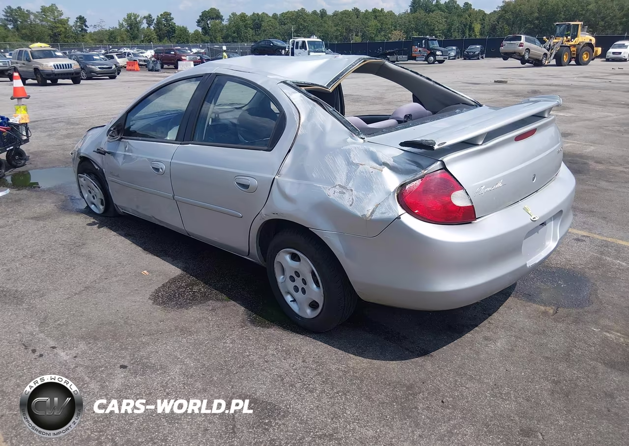 2001 Plymouth Neon Highline VIN:1P3ES46C21D194534 - 3