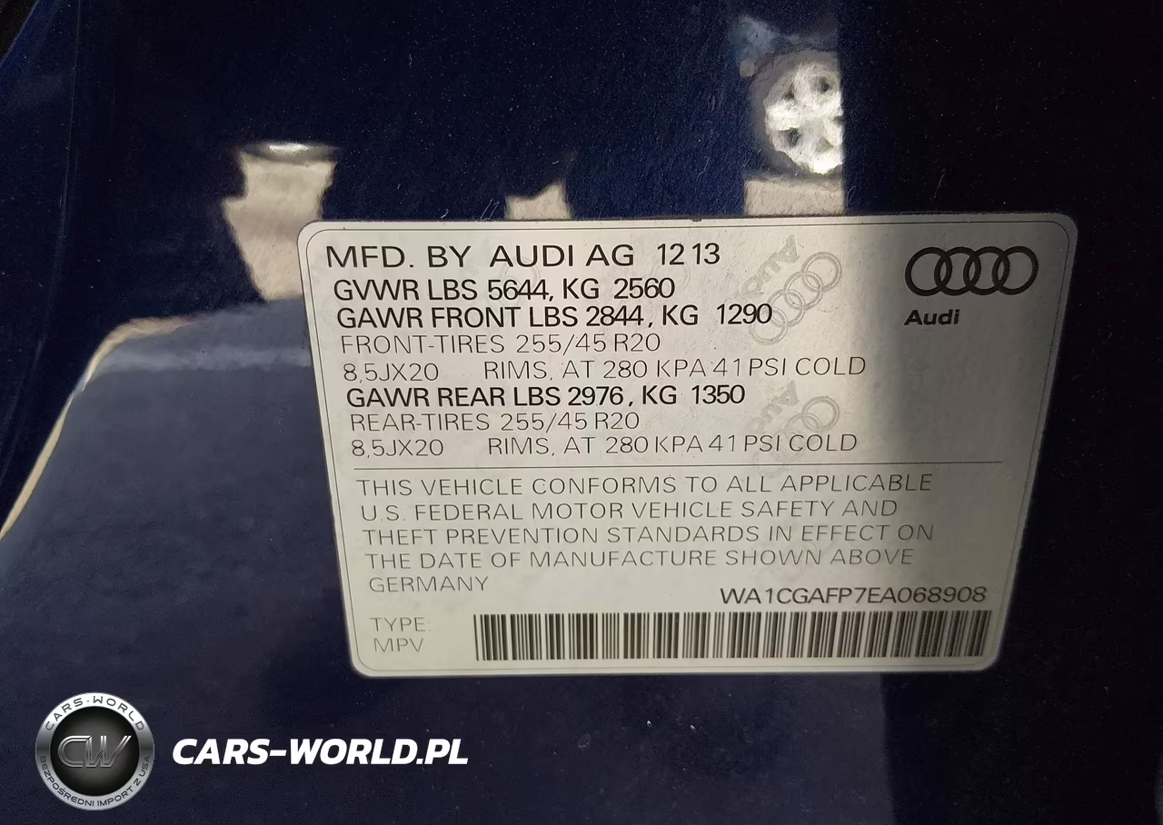 2014 Audi Sq5 3.0T Premium Plus VIN:WA1CGAFP7EA068908 - 9