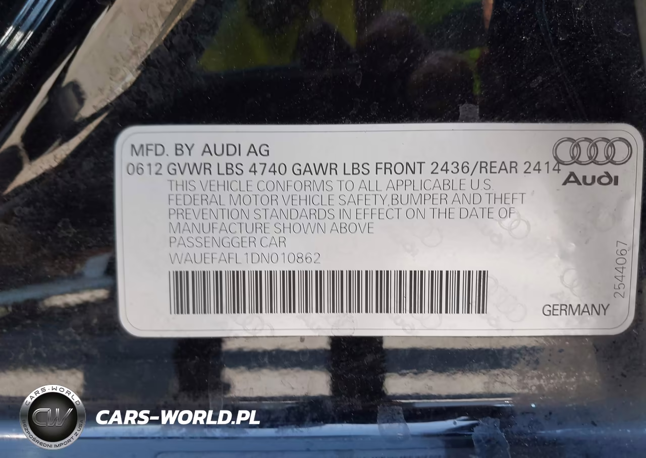 2013 Audi A4 2.0T Premium VIN:WAUEFAFL1DN010862 - 9