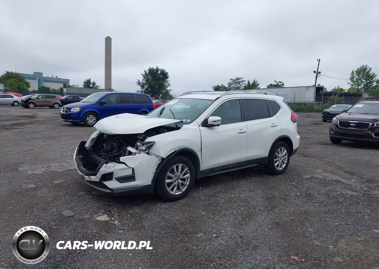 2017 Nissan Rogue Sv VIN:5N1AT2MV6HC749520 - 2