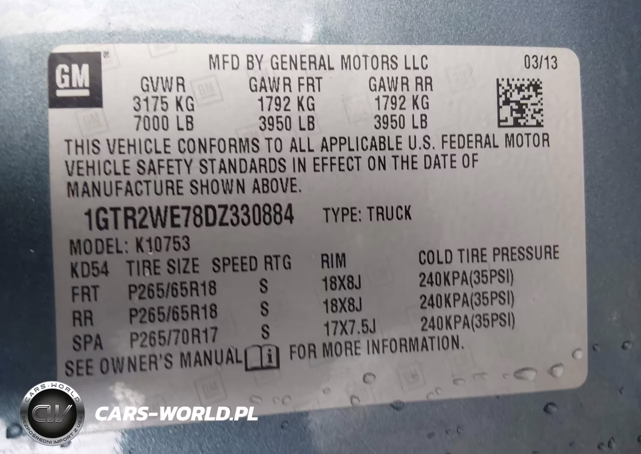 2013 GMC Sierra 1500 Slt VIN:1GTR2WE78DZ330884 - 9
