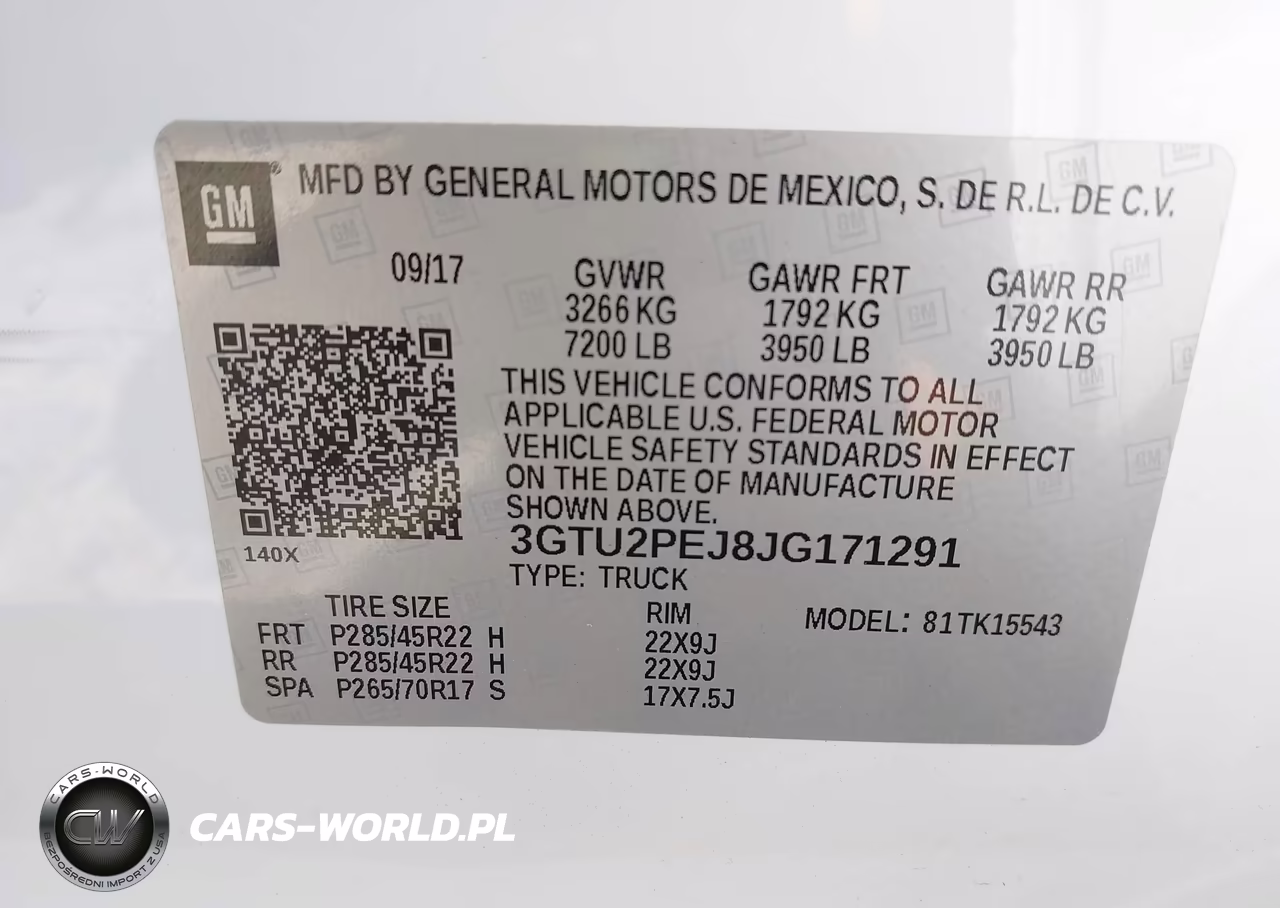 2018 GMC Sierra 1500 Denali VIN:3GTU2PEJ8JG171291 - 9