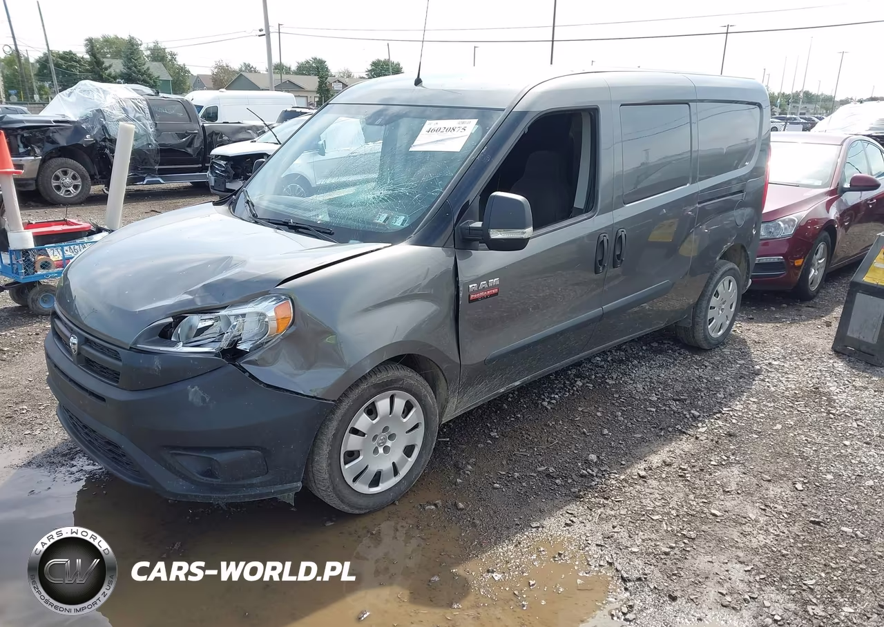 2015 Ram Promaster City Tradesman VIN:ZFBERFAT9F6A79302 - 2