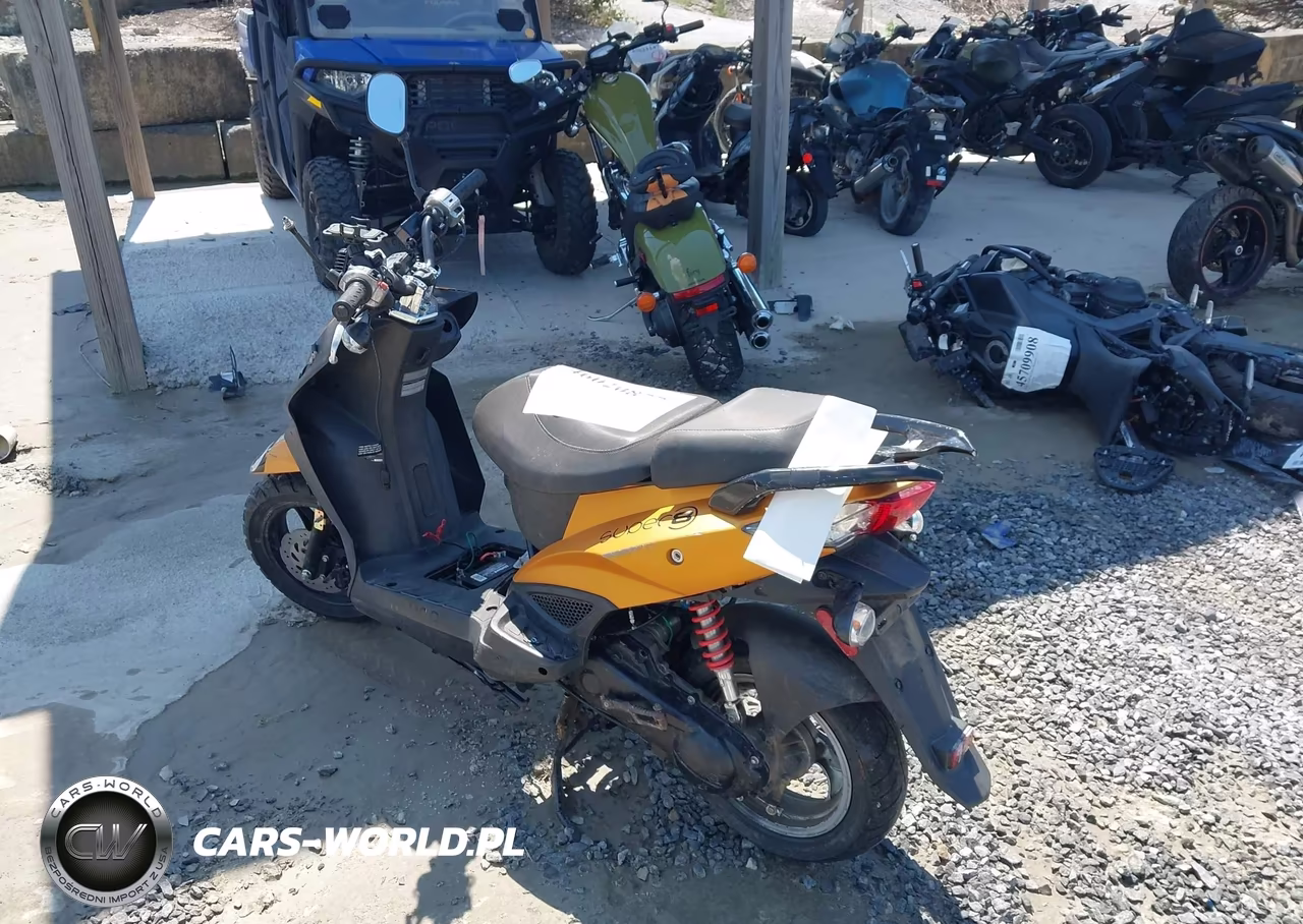 2020 Kymco Usa Inc Super 8 50R-50X VIN:LC2U2A022LC200154 - 3