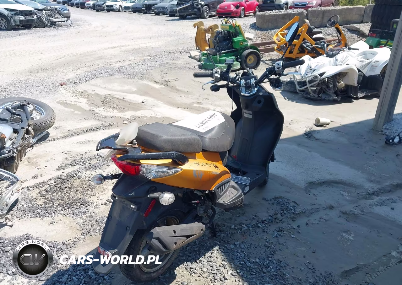 2020 Kymco Usa Inc Super 8 50R-50X VIN:LC2U2A022LC200154 - 4