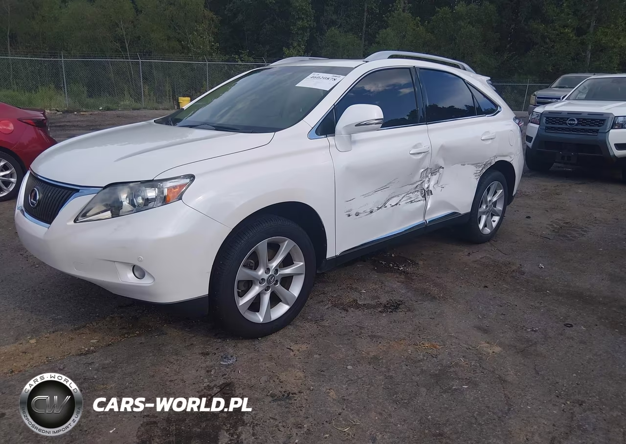 2012 Lexus Rx 350 VIN:2T2ZK1BA7CC068329 - 2