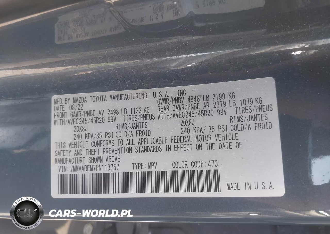 2023 Mazda Cx-50 2.5 S Premium Plus VIN:7MMVABEM7PN113757 - 9