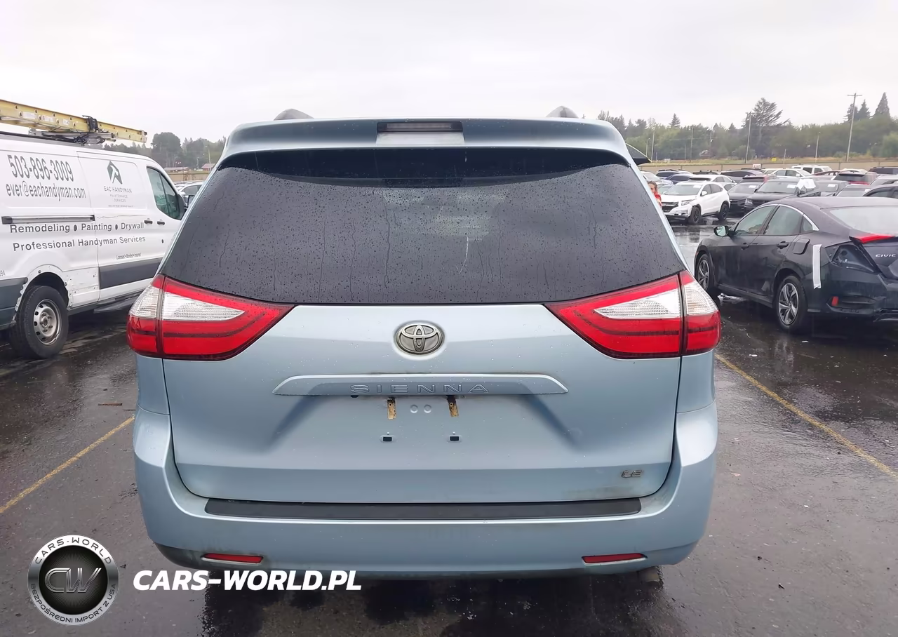 2015 Toyota Sienna Le 8 Passenger VIN:5TDKK3DC5FS593532 - 16