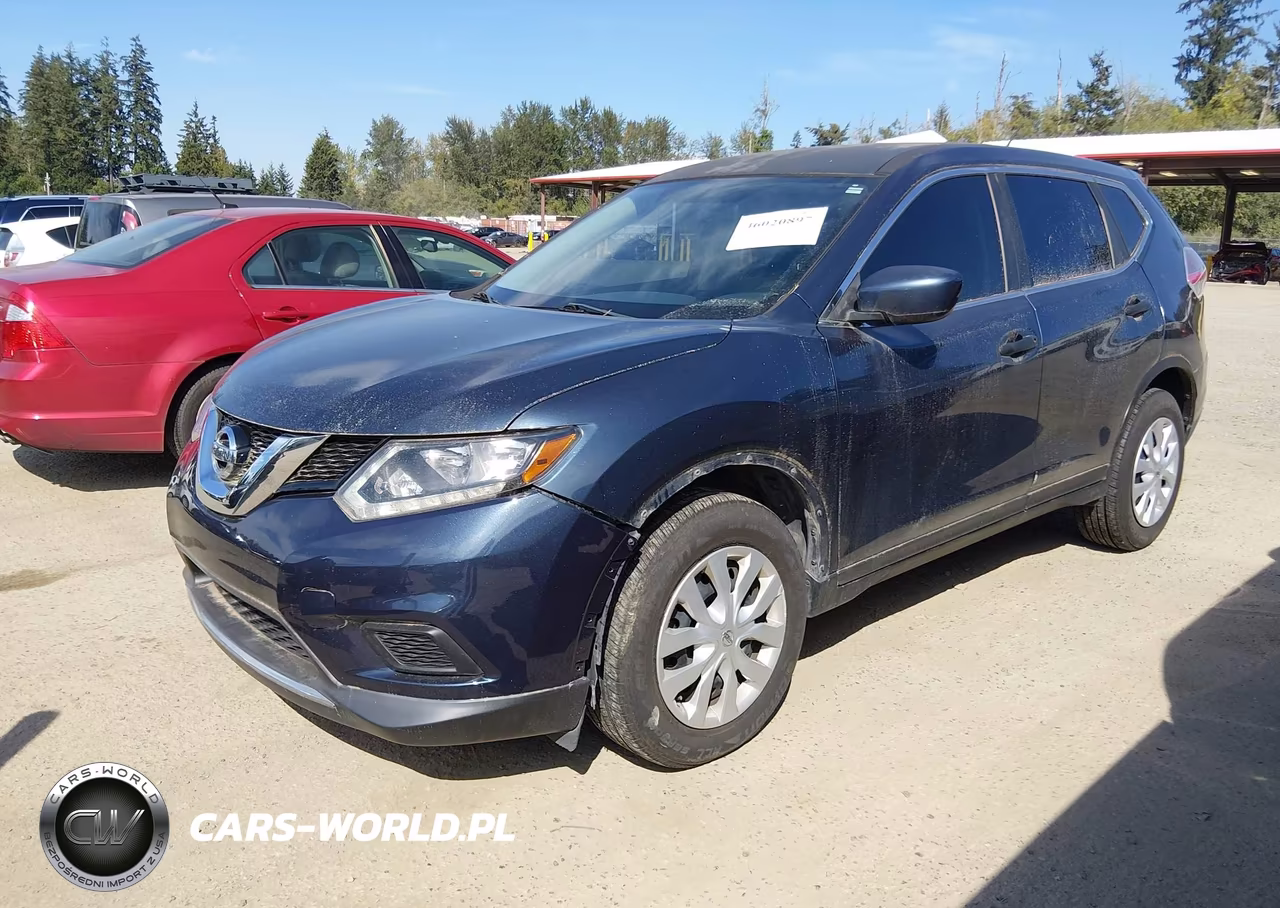 2016 Nissan Rogue S-Sl-Sv VIN:KNMAT2MT9GP692725 - 2