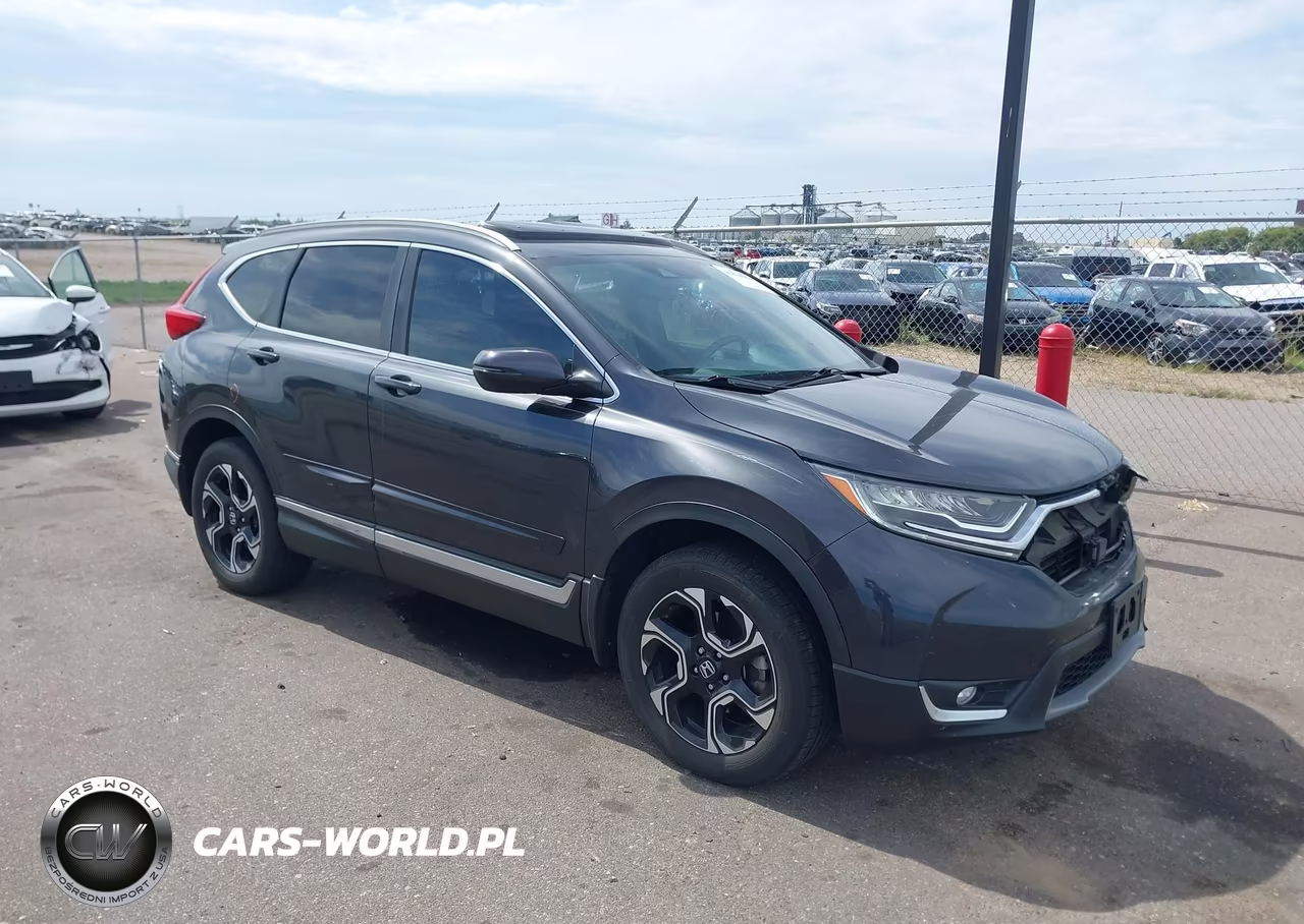 2019 Honda Cr-V Touring VIN:7FARW2H90KE008354 - 1
