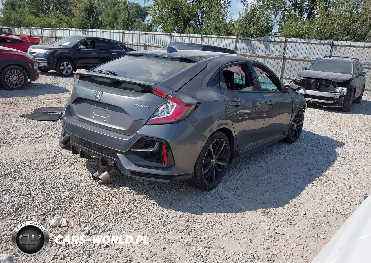 2021 Honda Civic Sport VIN:SHHFK7H46MU224688 - 4