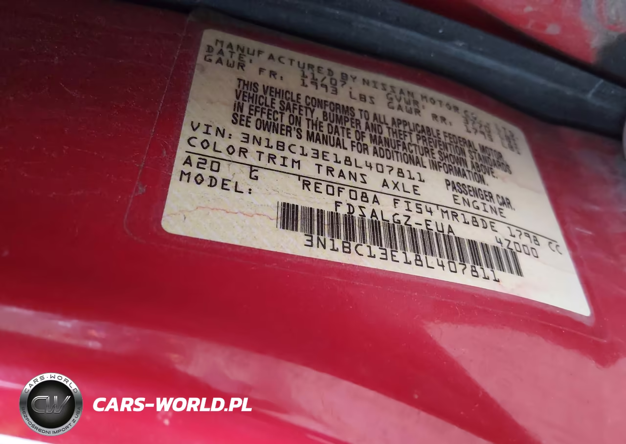 2008 Nissan Versa 1.8Sl VIN:3N1BC13E18L407811 - 9