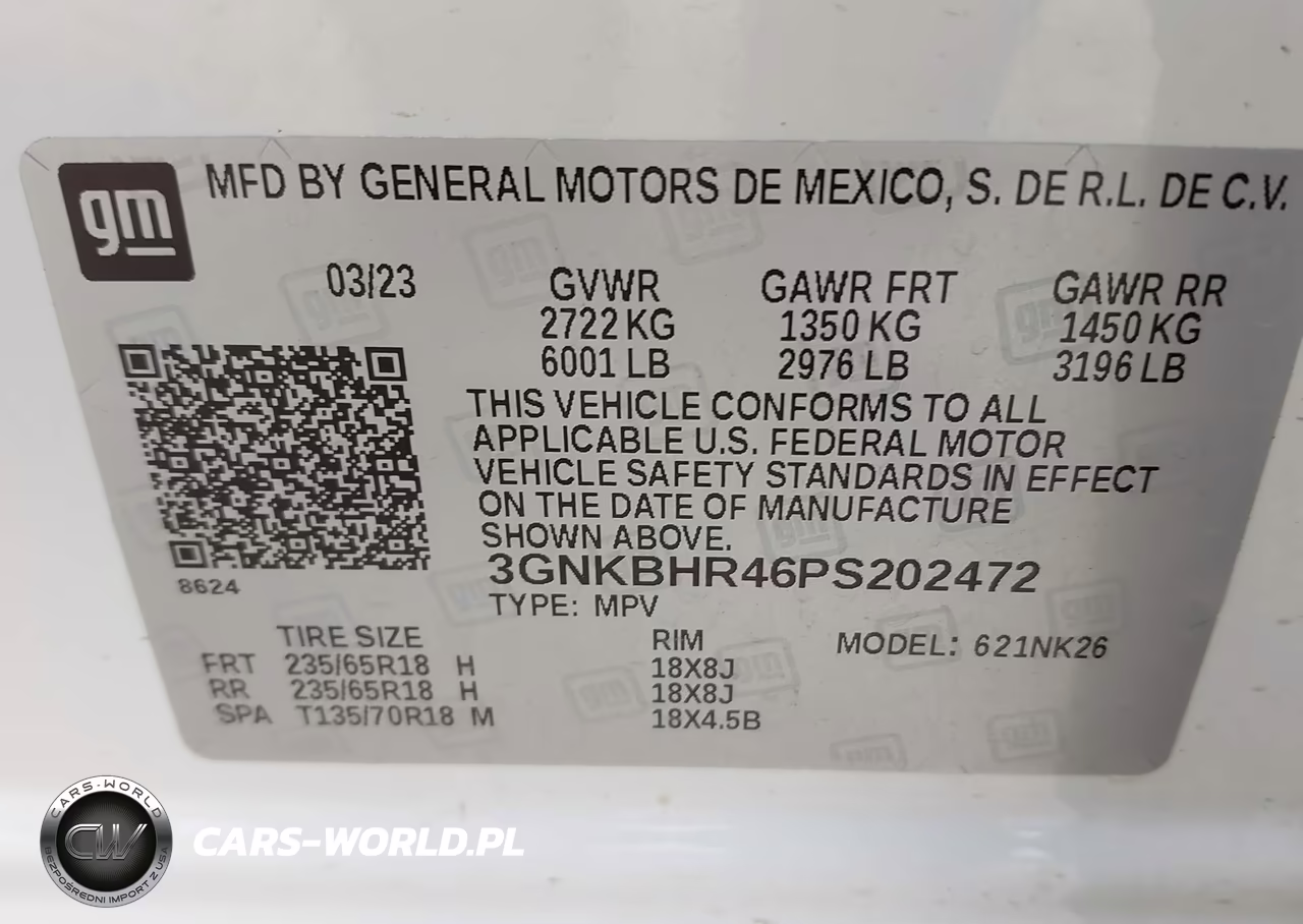2023 Chevrolet Blazer Awd 2Lt VIN:3GNKBHR46PS202472 - 9