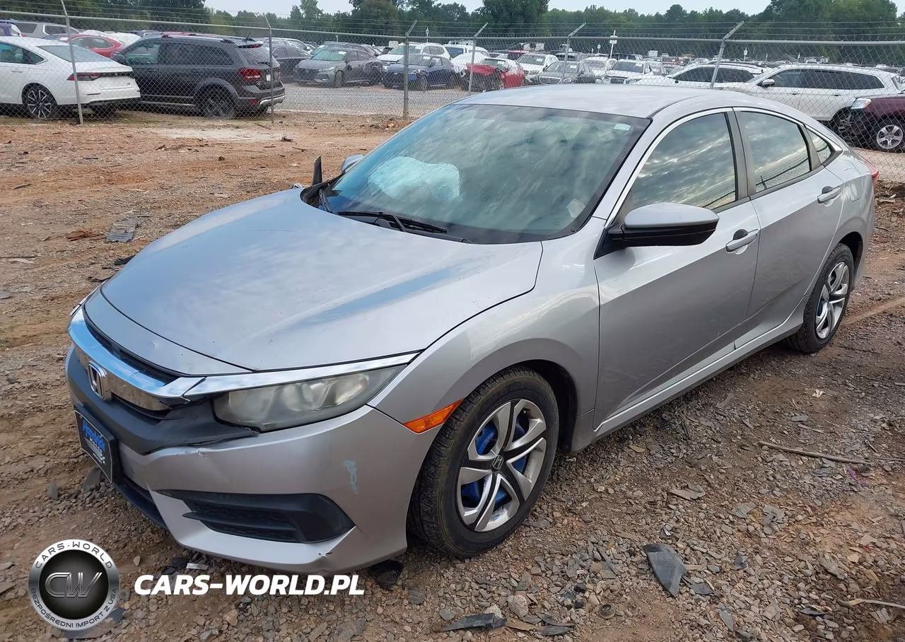 2016 Honda Civic Lx VIN:19XFC2F58GE025794 - 2