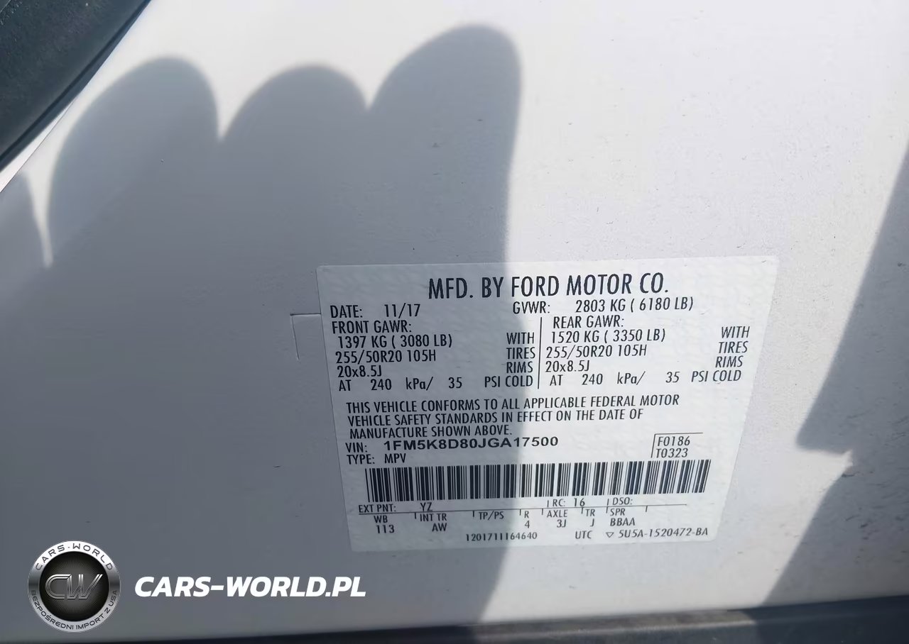 2018 Ford Explorer Xlt VIN:1FM5K8D80JGA17500 - 9