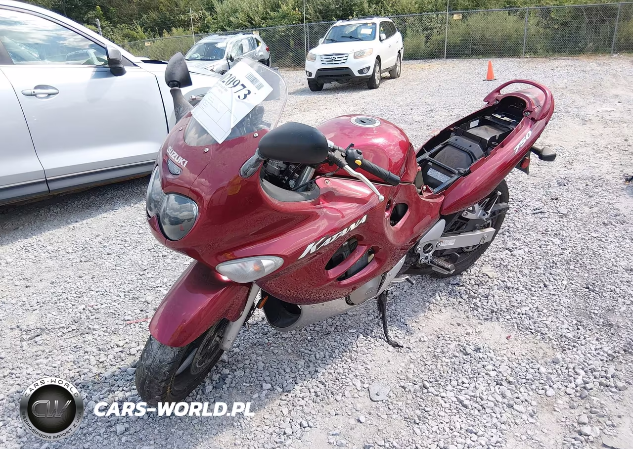 2006 Suzuki Gsx750 F VIN:JS1GR7GA662100882 - 2
