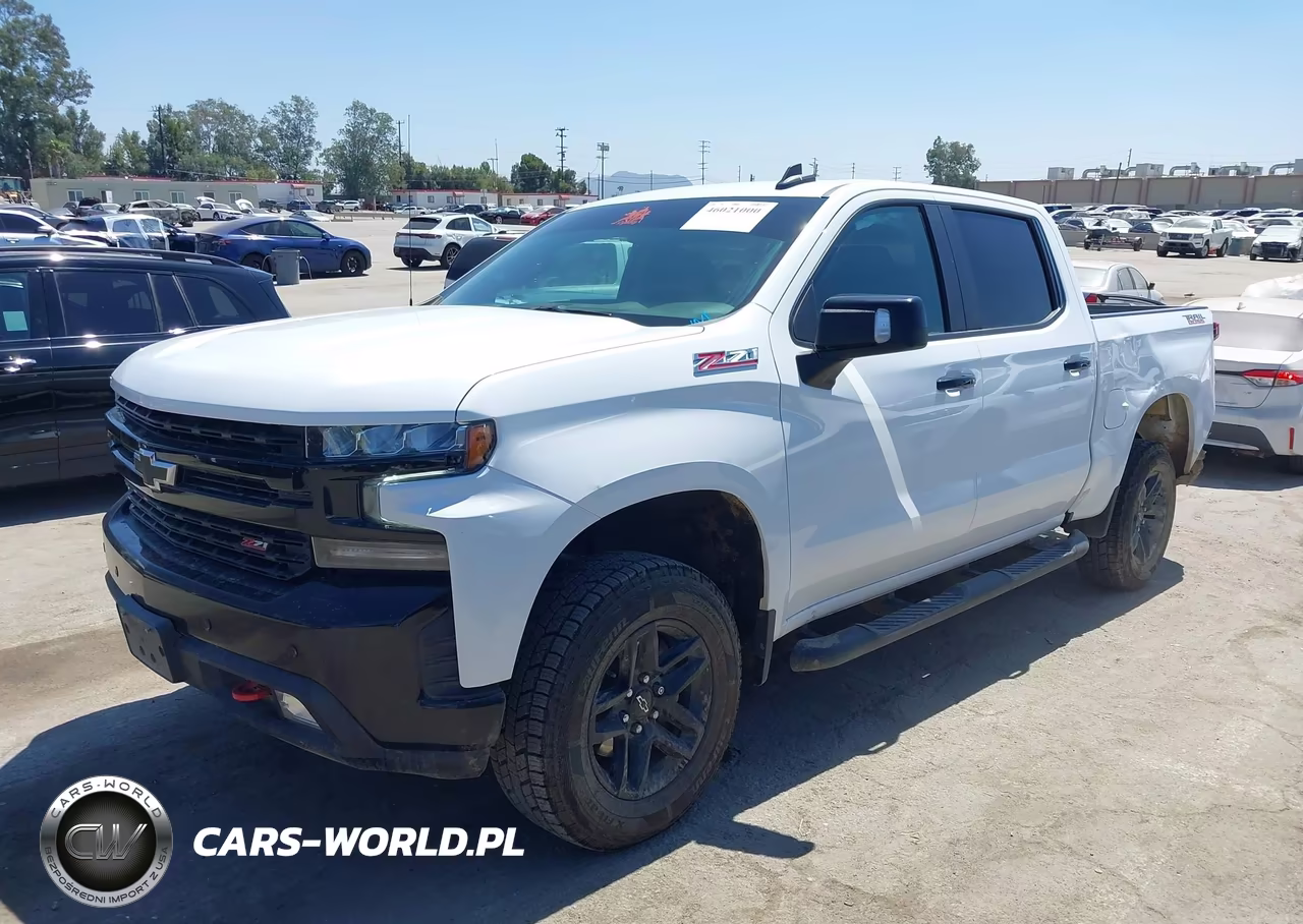 2021 Chevrolet Silverado 1500 4Wd Short Bed Lt Trail Boss VIN:1GCPYFED3MZ185166 - 2
