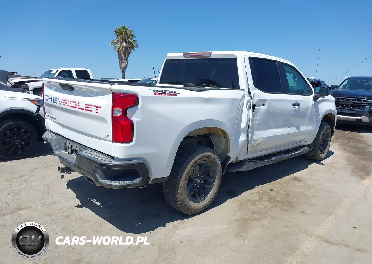 2021 Chevrolet Silverado 1500 4Wd Short Bed Lt Trail Boss VIN:1GCPYFED3MZ185166 - 4