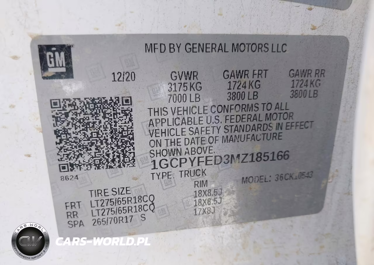 2021 Chevrolet Silverado 1500 4Wd Short Bed Lt Trail Boss VIN:1GCPYFED3MZ185166 - 9
