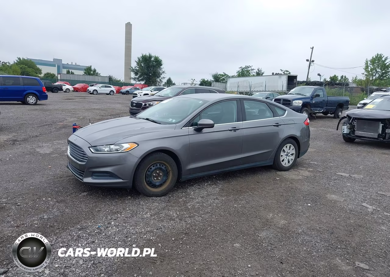 2014 Ford Fusion S VIN:3FA6P0G73ER101040 - 2