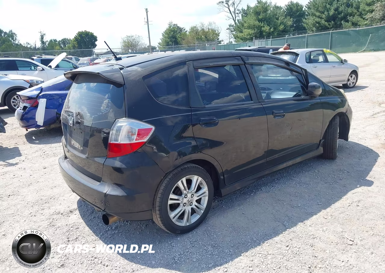 2010 Honda Fit Sport VIN:JHMGE8H46AC026137 - 4