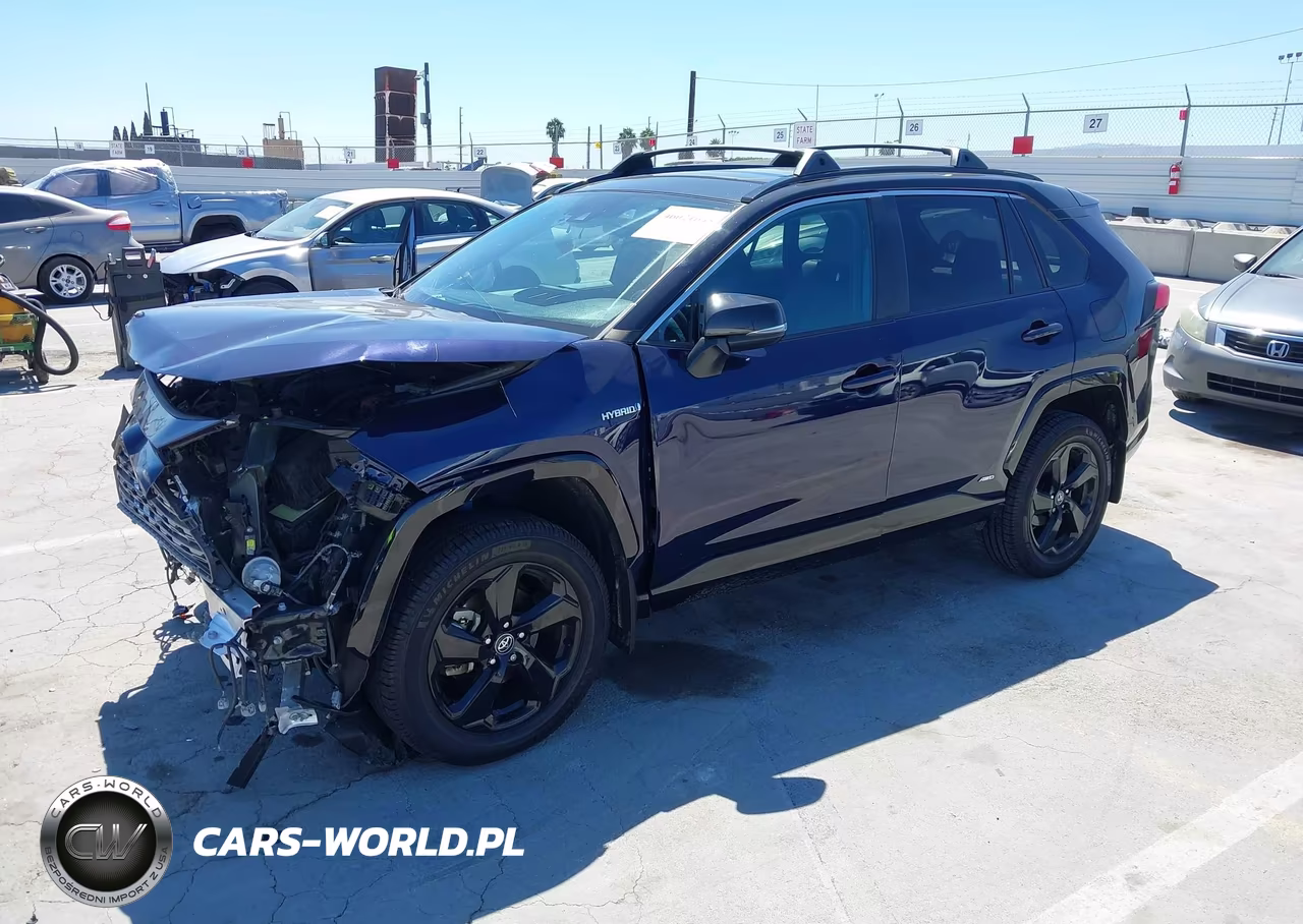 2021 Toyota Rav4 Hybrid Xse VIN:2T3E6RFV8MW006884 - 2