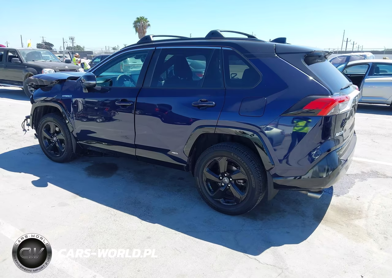 2021 Toyota Rav4 Hybrid Xse VIN:2T3E6RFV8MW006884 - 3