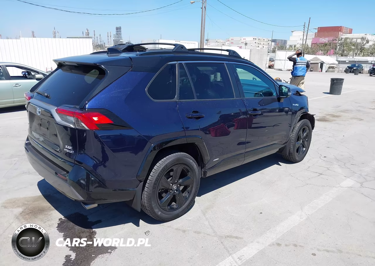 2021 Toyota Rav4 Hybrid Xse VIN:2T3E6RFV8MW006884 - 4