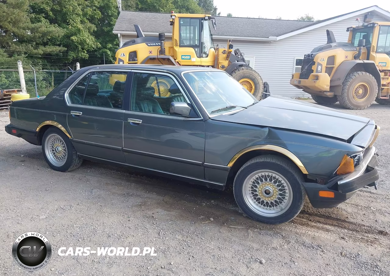 1986 BMW 735 I Automatic VIN:WBAFH8409G0978984 - 1