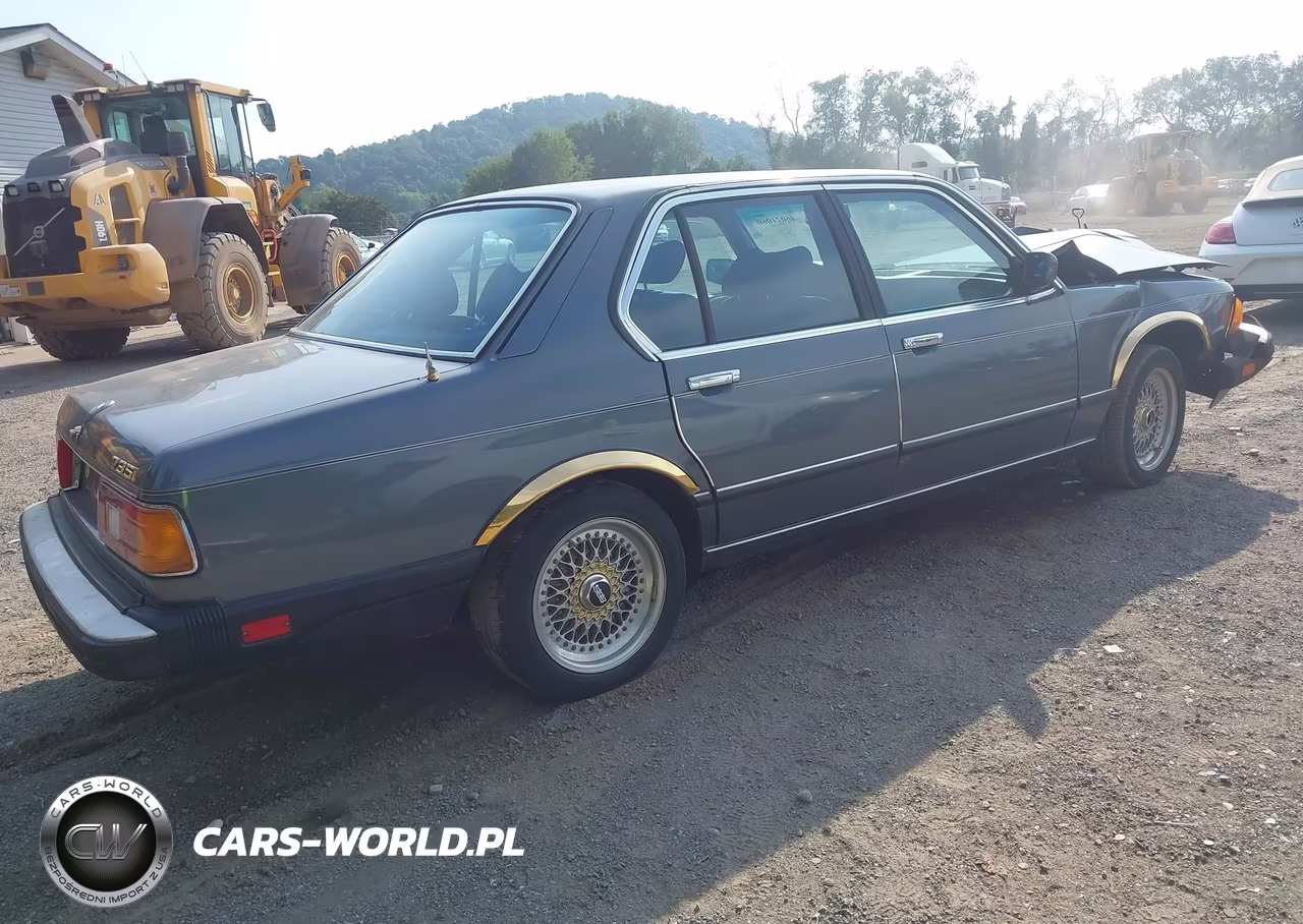 1986 BMW 735 I Automatic VIN:WBAFH8409G0978984 - 4