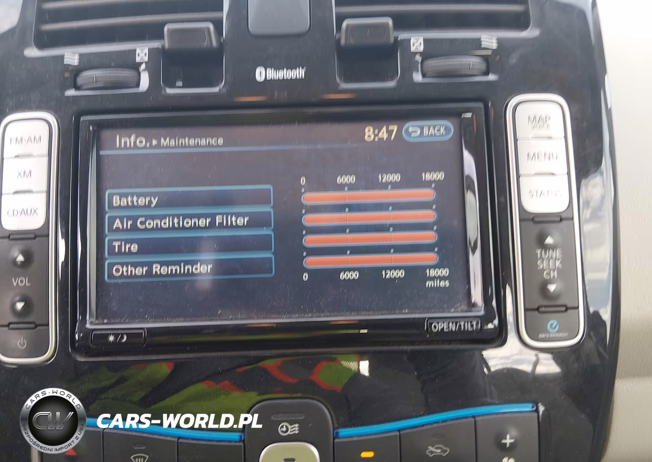 2012 Nissan Leaf Sl VIN:JN1AZ0CP0CT016997 - 14