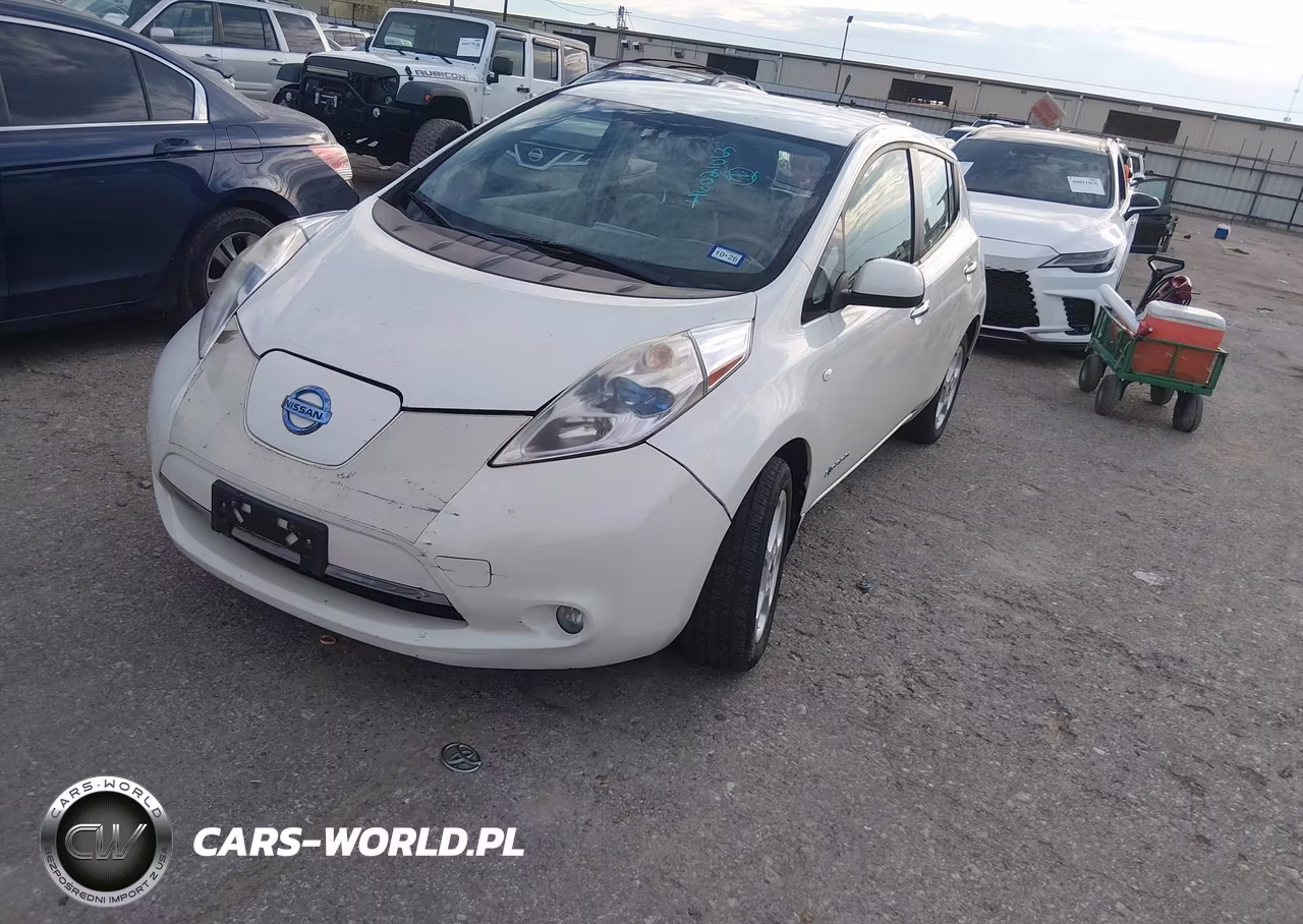 2012 Nissan Leaf Sl VIN:JN1AZ0CP0CT016997 - 2