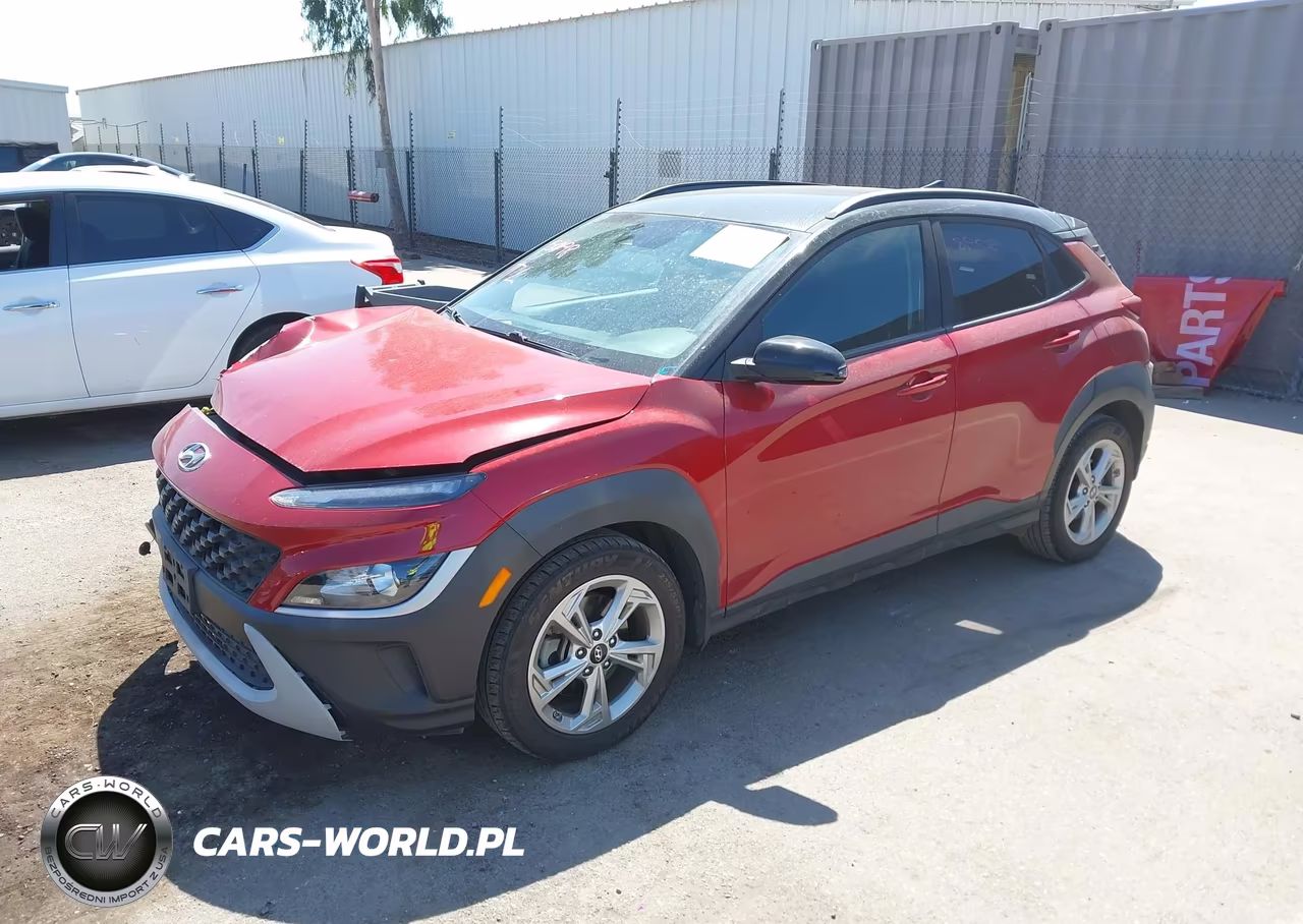 2022 Hyundai Kona Sel VIN:KM8K6CAB0NU849114 - 2