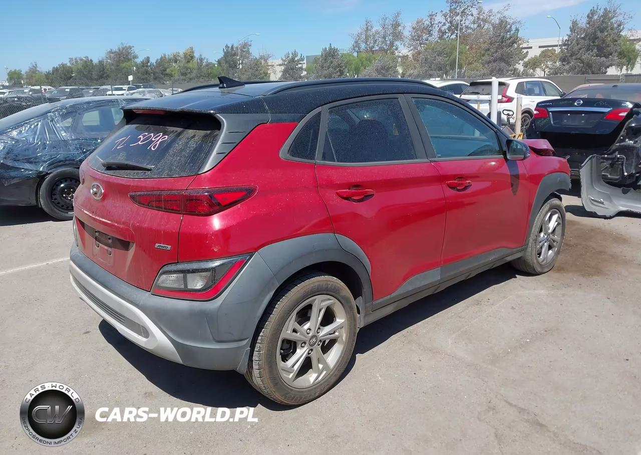 2022 Hyundai Kona Sel VIN:KM8K6CAB0NU849114 - 4