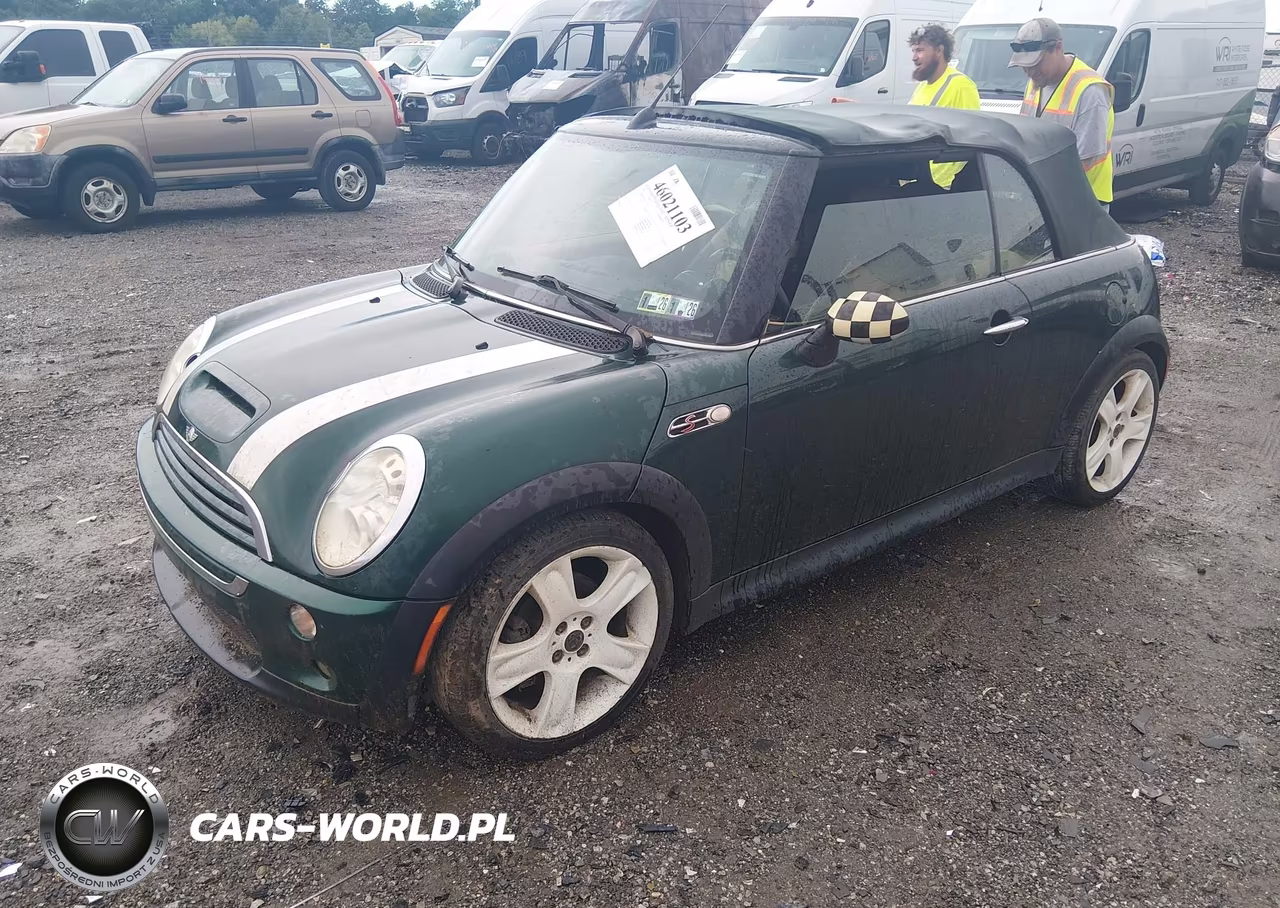 2005 Mini Cooper S VIN:WMWRH33435TF80723 - 2