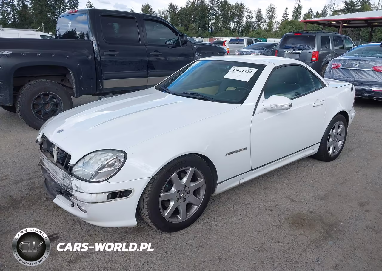2001 Mercedes-Benz Slk 230 Kompressor VIN:WDBKK49F11F221668 - 2