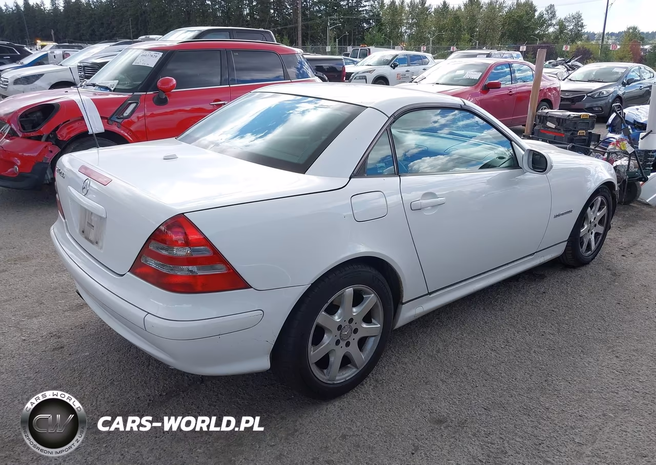 2001 Mercedes-Benz Slk 230 Kompressor VIN:WDBKK49F11F221668 - 4