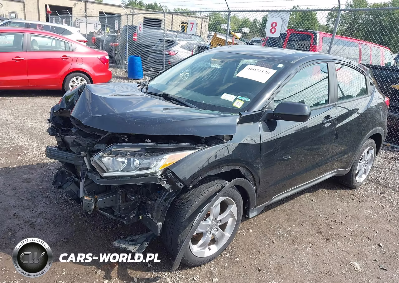 2019 Honda Hr-V Lx VIN:3CZRU6H38KG721463 - 2