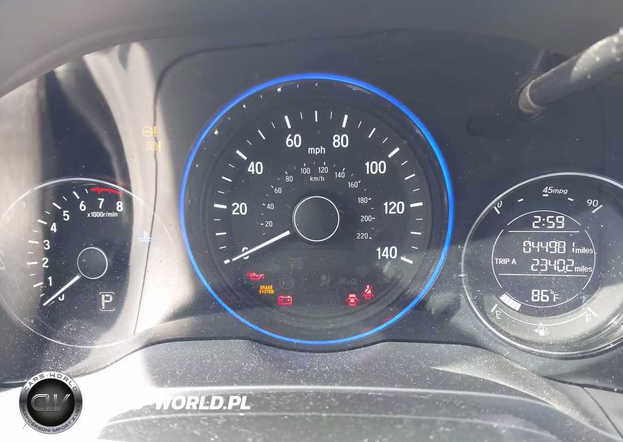 2019 Honda Hr-V Lx VIN:3CZRU6H38KG721463 - 7
