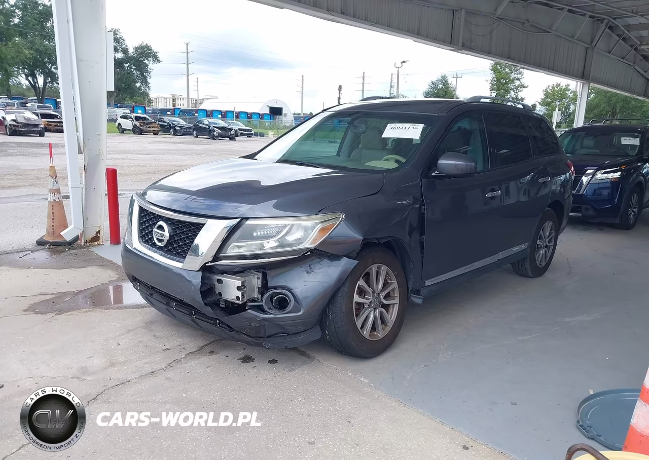 2013 Nissan Pathfinder Sl VIN:5N1AR2MN1DC608587 - 2