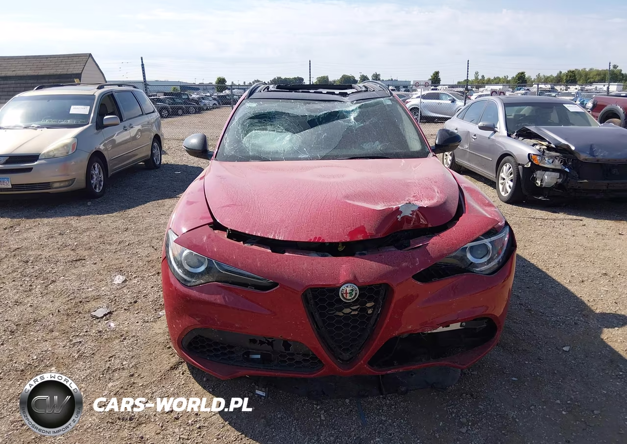 2021 Alfa Romeo Stelvio Ti Awd VIN:ZASPAKBN5M7D11475 - 12
